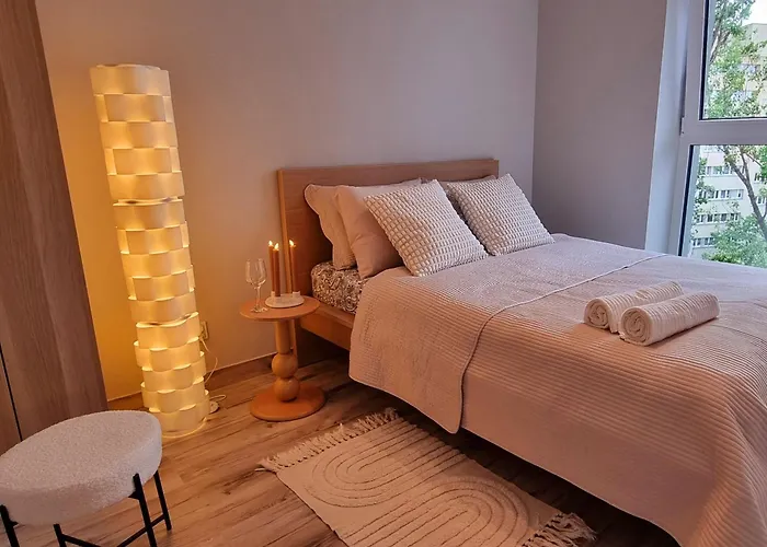 Apartamento Srebrna Ostoja 66-atlas Arena, Piotrkowska, Manufaktura, Parking Prywatny