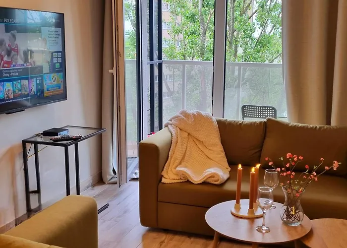 Srebrna Ostoja 66-atlas Arena, Piotrkowska, Manufaktura, Parking Prywatny Apartamento